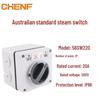 Australian Outdoor Waterproof Single-Phase/Three-Phase Knife Switch - Load Disconnection On-Off Rotary Switch