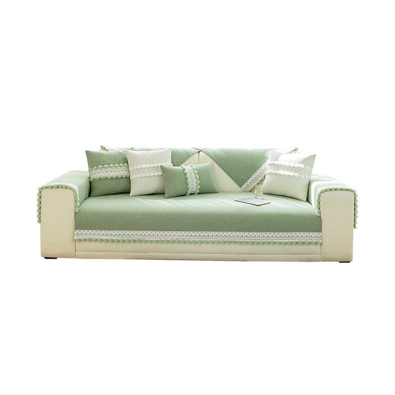 Fresh Chenille Sofa Cushion  New All Seasons Universal Cushion Blanket Non-slip Sofa Cover Cover Cloth Towel