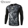Brave Tactical Long Sleeves, Camouflage Python Pattern High Elastic Quick-drying Breathable Outdoor Bottoming Shirt