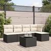 VidaXL Garden Lounge Set with Cushions 6 Pcs, Sofas with Adjustable Feet, Outdoor Furniture Set Patio Terrace, 3249365