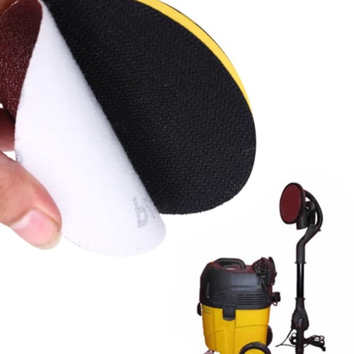 20-Pack PSA Sanding Discs, 6-Hole, 225mm Diameter, Grits #80, #120, #240, #320, and #600, for Electric Sanders with 230mm Diameter, Brown (#120-20PCS)