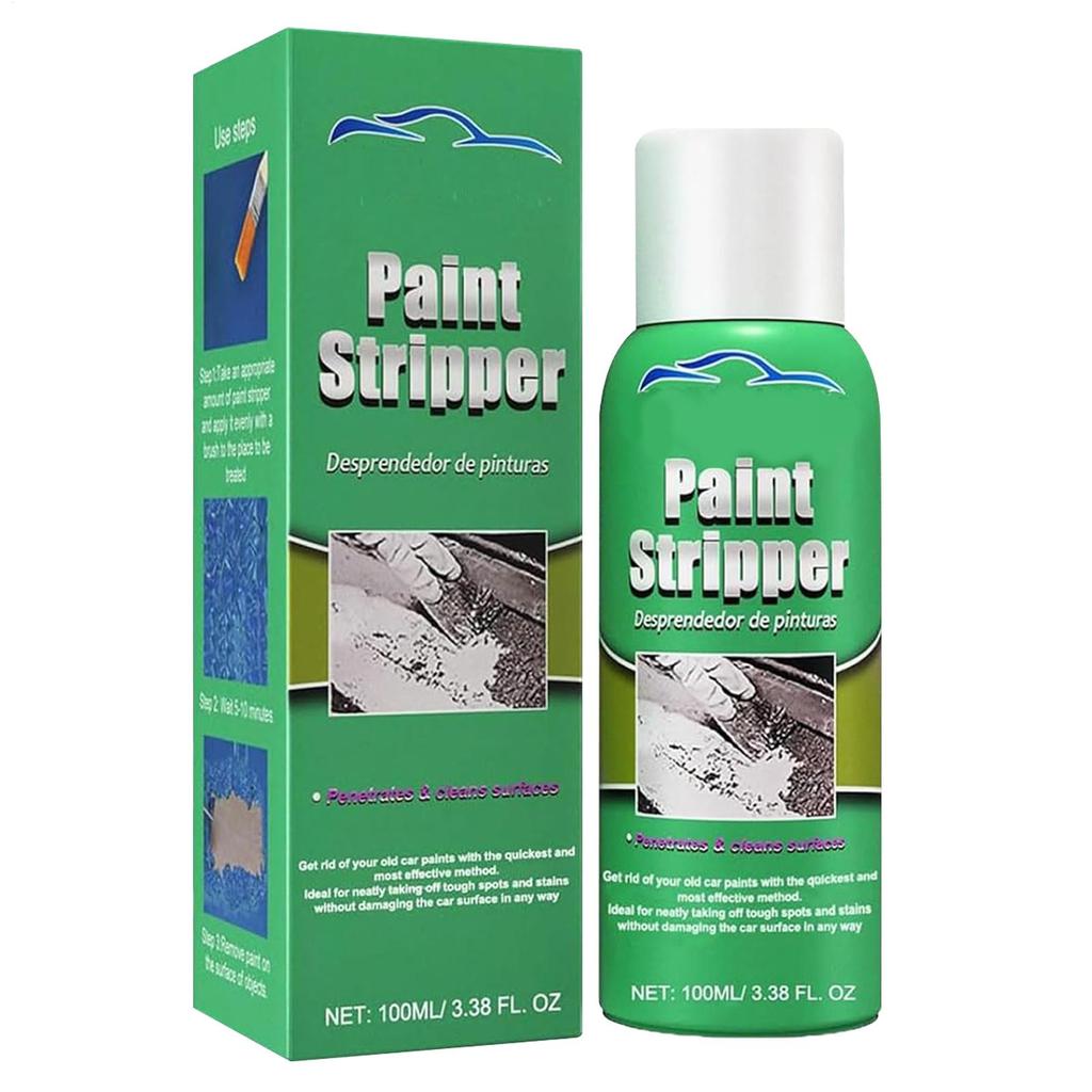 Spray Paint Remover Car Rust Remover Spray Metal Surface Chrome Cleaner For Car Paint Rim Auto Wheel Rust Prevention Spray 100ml