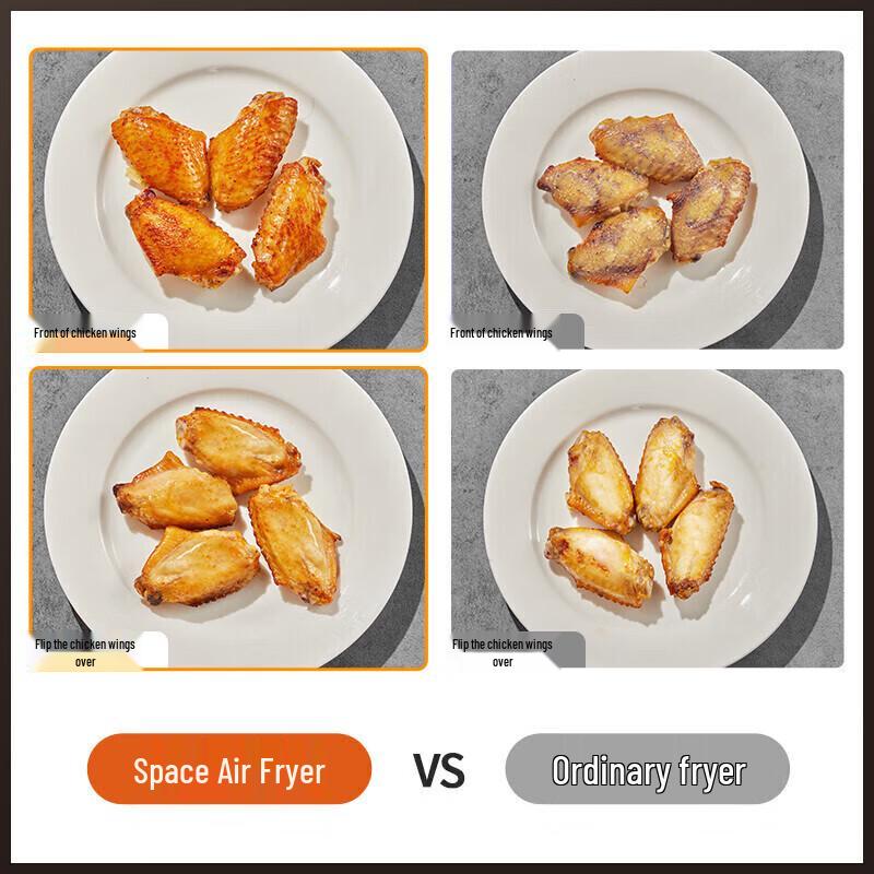 Joyoung Space Series 5.5L Smart Visual Air Fryer with Steam & Roast Functions CN plug (adapter included)