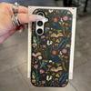 Vintage Bloemen Telefoonhoesje Voor Samsung A56 5G A37 A57 A16 A17 A55 A36 A53 A35 A34 A06 A07 A26 S26 Ultra S25 FE S24 Zachte TPU Cover