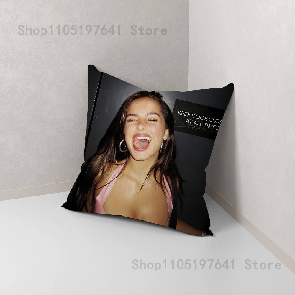 A-Addison Rae Pillow Case For Sofa Decor Car Office Room Printing Cushion Cover Decorations and Protector