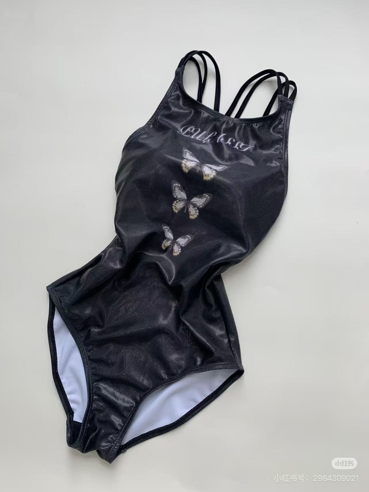 Swimsuit Stunning Swimming Pool Special Racing Swimsuit Streamer Butterfly Slightly Fat Large Size M