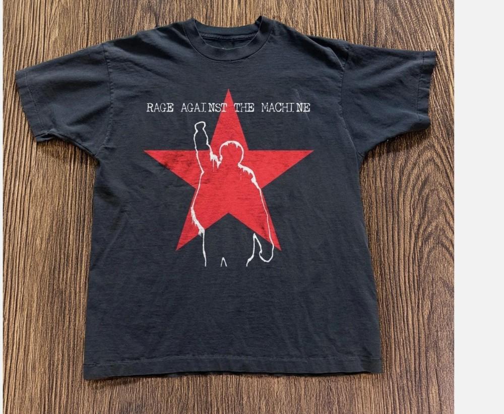 

Rage Against the Machine Unisex T-Shirt Unisex Black T-shirt Size S-5XL reprint Unisex T-Shirt XXL
