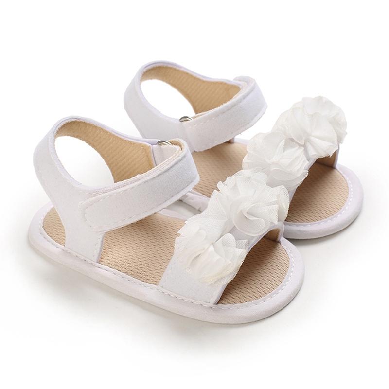 Under 2 Years Toddler Baby Sandals Non-Slip Soft Sole Crib Shoes Open-toed Sandals