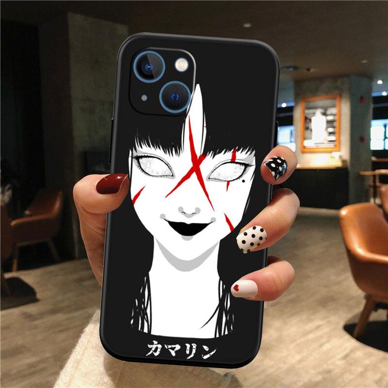 Junji Ito Tomie Phone Case for Samsung Galaxy M06 M15 M16 M35 M55 M56 A36 A42 A50 A50S A51 A52 A32 A33 A05 A05S A06 A16 A20
