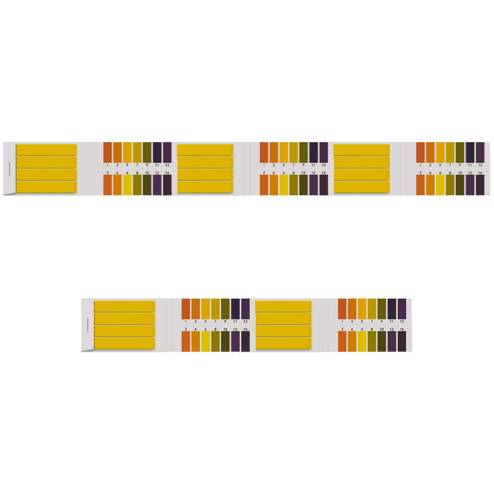 

5/10Pack 80 полосок/упаковка Professional 1-14 PH лакмусовая бумага PH тест-полоска для воды косметика тест-полоска для определения кислотности почвы с контрольной картой
