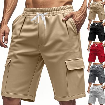Sports Five-point Pants Men's Summer Breathable and Skin-friendly Loose Squat Jogging Casual Multi-pocket Tooling Shorts