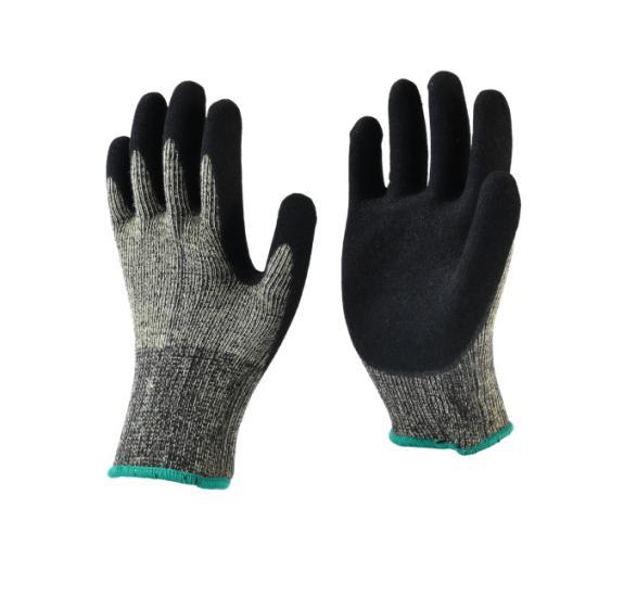 10-Gauge Gloves-Nitrile Sanded,Cut-Resistant,Heat- Resistant&Wear-Resistant Work Safety Gloves (as the picture,M)