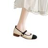 Autumn retro single shoes women's soft leather soft-soled small leather shoes gentle Mary Jane shoes women