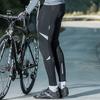 Sendike Spring And Summer Cycling Long Pants with Breathable Foam Seat Cushion, Men's Cycling Trousers , Black, Size L