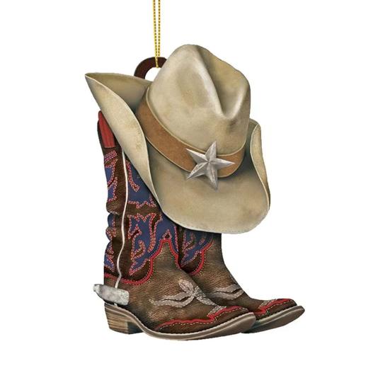 

Подвеска для украшения автомобиля в стиле вестерн, компактная, безопасная автомобильная подвеска, идеально подходит для домашнего декора и подарков для любителей лошадей E