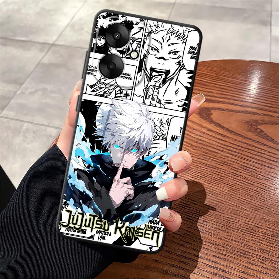 Soft Back Phone Cover Case for Xiaomi Redmi K40 K50 Gaming 12 A1 A2 Plus 12C A5 9A 9C 10 13C 9T K60 Anime  J-Jujutsu K-Kaisen