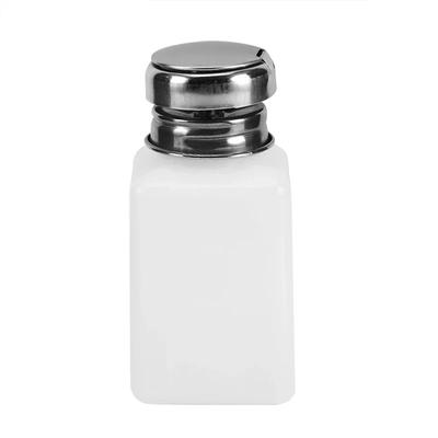 200ML Tragbare Pressflasche Leer Nachfüllbar Flüssigkeit Alkohol Pumpe UV Gel Nagellack Reiniger Aceton Wasser Entferner Spender