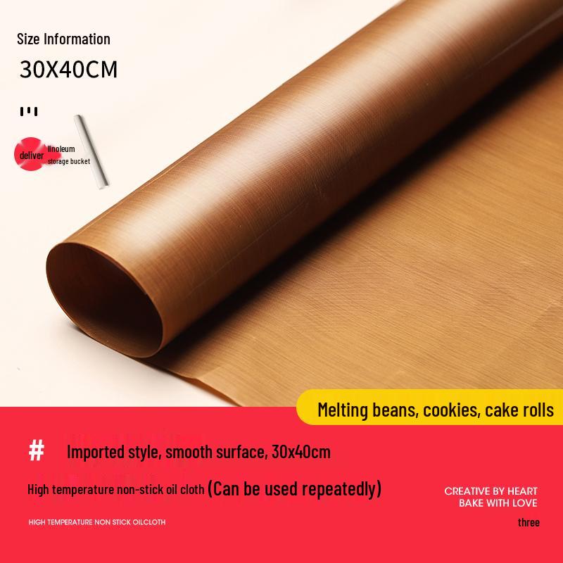 Non-Stick, Reusable, High-Temperature Baking Paper for Cakes, Household & Commercial Use