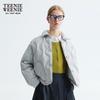 Teenie Weenie Women's 2025 Winter Loose Polo Collar Thin Down Jacket