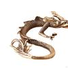 Chinese Dragon Statue Made of Metal, Miniature Figurine, Pet for Wardrobe Or Bedroom.