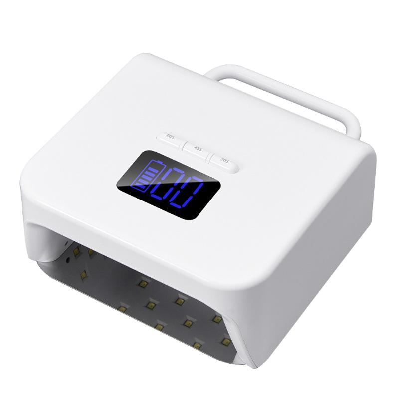 

Portable High-Power Wireless Nail Lamp, Rechargeable and Quick-Drying.