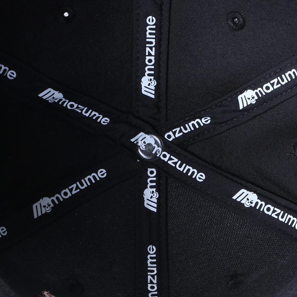 Mazume Flat Cap "M" MZCP-570-01 Black F