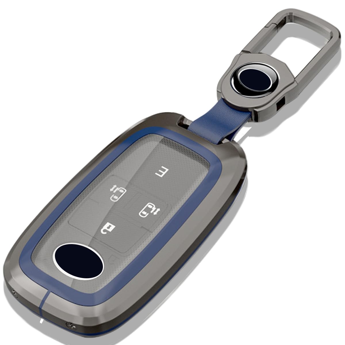 

Toyota Rise RAIZE Roomy ROOMY Эксклюзивная сборка, Металлический цинковый чехол для смарт-ключа, Брелок для ключей, Крышка для ключа, синий синий