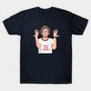 Men Black Print T-shirt Napoleon Dynamite No-Cut Transfer Paper Print Cotton Tshirt