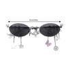 Popular Plain Glasses for Eye Fatigue Reduce with Oval Frame 2000s Cool Eyewears