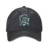 Gatos Amante del Café Gorra de Béisbol Vintage Desgastada Lavada Gorra Snapback para Unisex Mujeres Actividades al Aire Libre Gorras Ajustables Sombrero