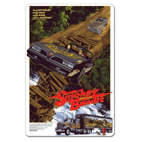Smokey and the Bandit Movie Metal Poster Tin Sign xcm PlateAluminum 20x30cm(7.8x11.8inch)