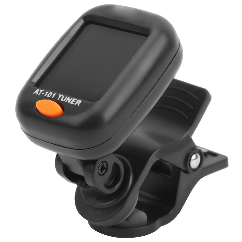 AROMA AT101 Guitar Tuner Universal Ukulele Bass ClipOn Musical Instrument Accessories