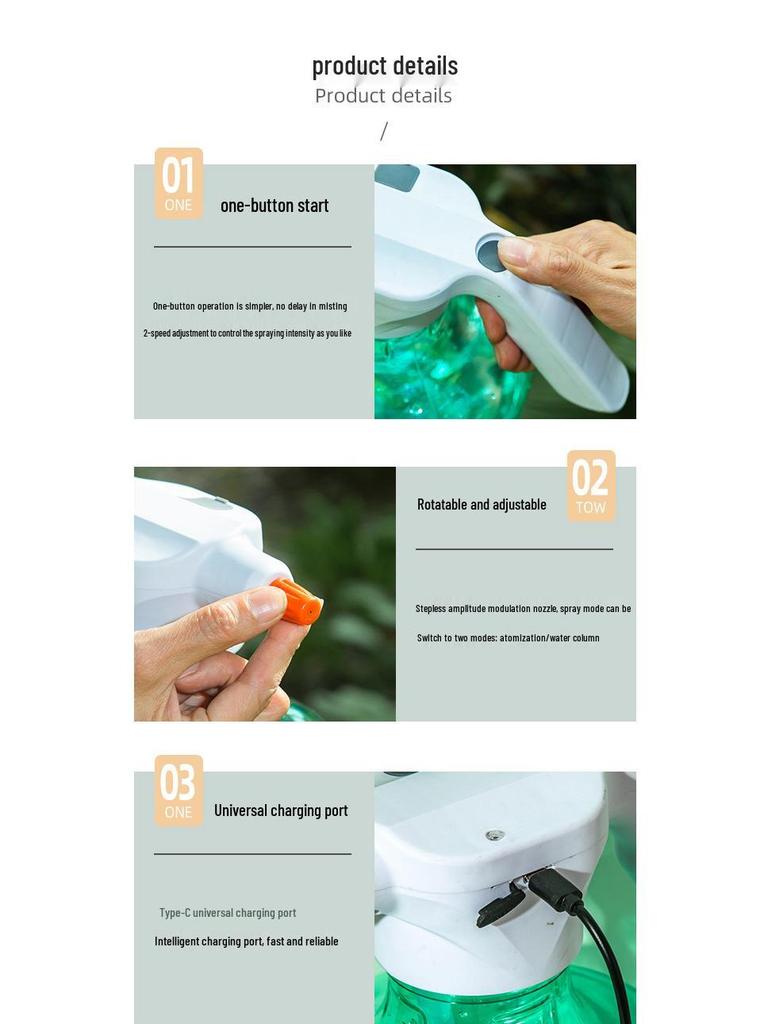 3L White Flower Pot Tray with Sprayer for Balcony Gardening and Disinfection