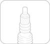 TIOGA Inner Tube UL X Valve (Ultra Light/Presta) 20" 1.1/8", Length 36mm, ETRTO 28-451