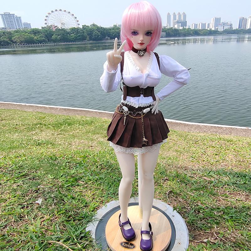 50cm Men's Sex Doll Cosplay Clown Harley Quinn Demon Hand-Made Masturbation Cup Erotic Sex Toy