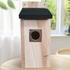 Weatherproof Wooden Bird House Incubation Box Bird Nest House Bird Breeding Box  Patio