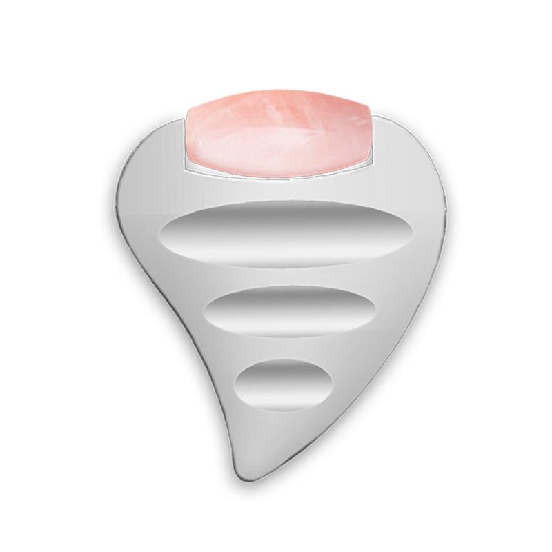 

Electric Guasha Massager Hot Compress Massage Stone Heating Vibration Scraping Neck Face Skin Lifting Removal Wrinkle фиолетовый