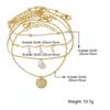 Fashion Exquisite Design Anklet Vintage Fashion Pendant Anklet Women's Bohemian Bracelet Foot Jewelry Gift