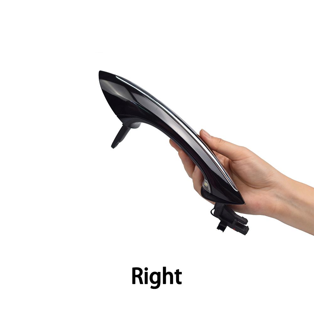 Set de mânere de ușă de acces, negru, exterior exterior exterior, confort pentru BMW Seria 5 7 F07 F10 F11 F06 F12 F13 F01