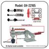 200W Industrial Quick-Release Lever Clamp for Mechanical Equipment