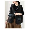 Plus Size Denim Hooded Vest Women Loose Short Waistcoat Casual Autumn Fashion