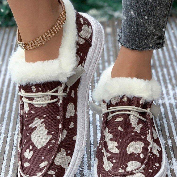 

Осень и зима новая большая размерная тканевая повседневная обувь низкий верх бархатная утолщенная женская обувь большой размер 43 чёрный