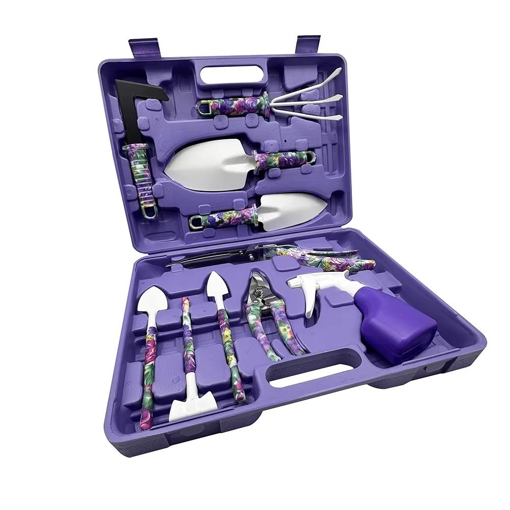 5/10Pcs Ergonomic Handle Horticultural Planting Tools Set Garden Hand Tools  Garden Planting