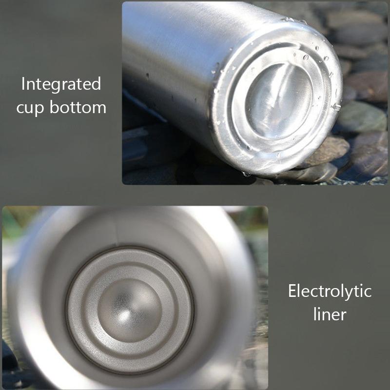 500ml 750ml 1500ml Titanium Waterfles Outdoor Kampeerartikelen Toerisme Sport Fietsen Wandelen Kampeerfles Voedselkwaliteit