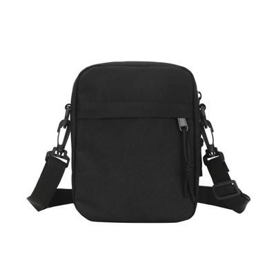 NAKACHI Shoulder Bag, Solid Color, Lightweight, Compact, Crossbody Pochette, Unisex (Black)