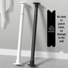 Adjustable Punch-Free Rod for Curtains, Clothes, and Shower