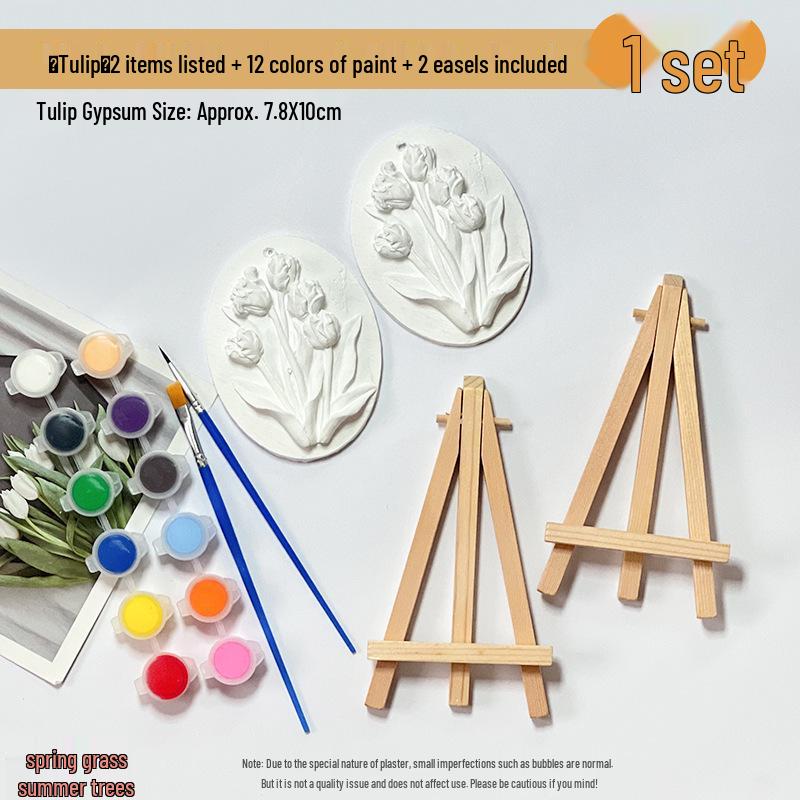 Mini Plaster Doll DIY Coloring Kit – Handmade Creative Toy & Gift Ornament