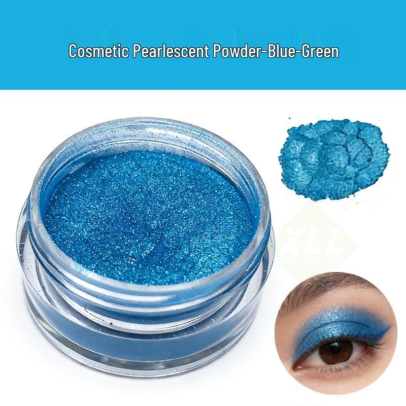 Cosmetic-Grade Pearlescent Gold & Silver Rose Red Mica Pigment: Super Shiny Stage Makeup, Eyeshadow, and Highlighter Glitter.
