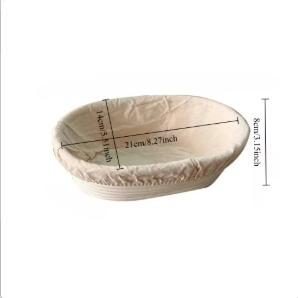 

BreadProofing Basket Sourdough Banneton Bread Baskets Natural Rattan Wicker Dough Proofing Bowls Home Bread Pastry Baking Tools