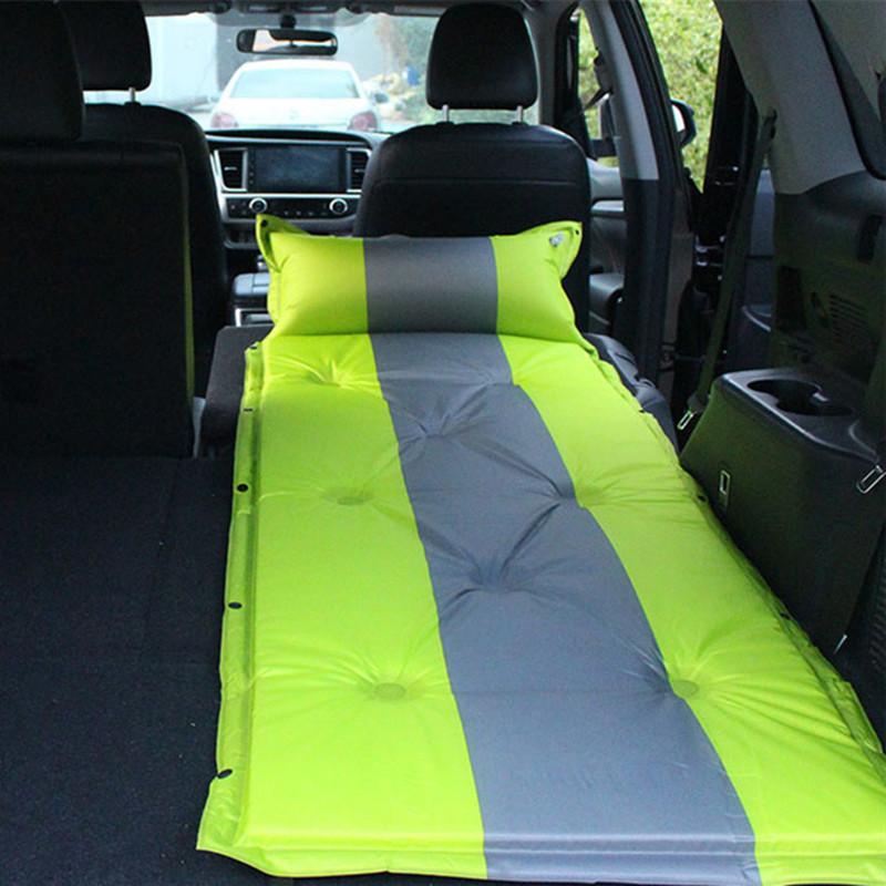 Car Travel Bed Automatic Inflatable Cushion Outdoor Tent Sleeping Pad Mattress Portable Thickening Mat Outdoor Camping Mat
